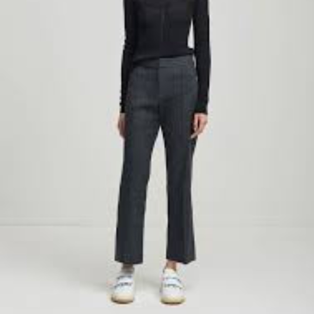 NWT ISABEL MARANT Etoile Oxy City Trousers Viscose Blend Grey Pants Size 42 10